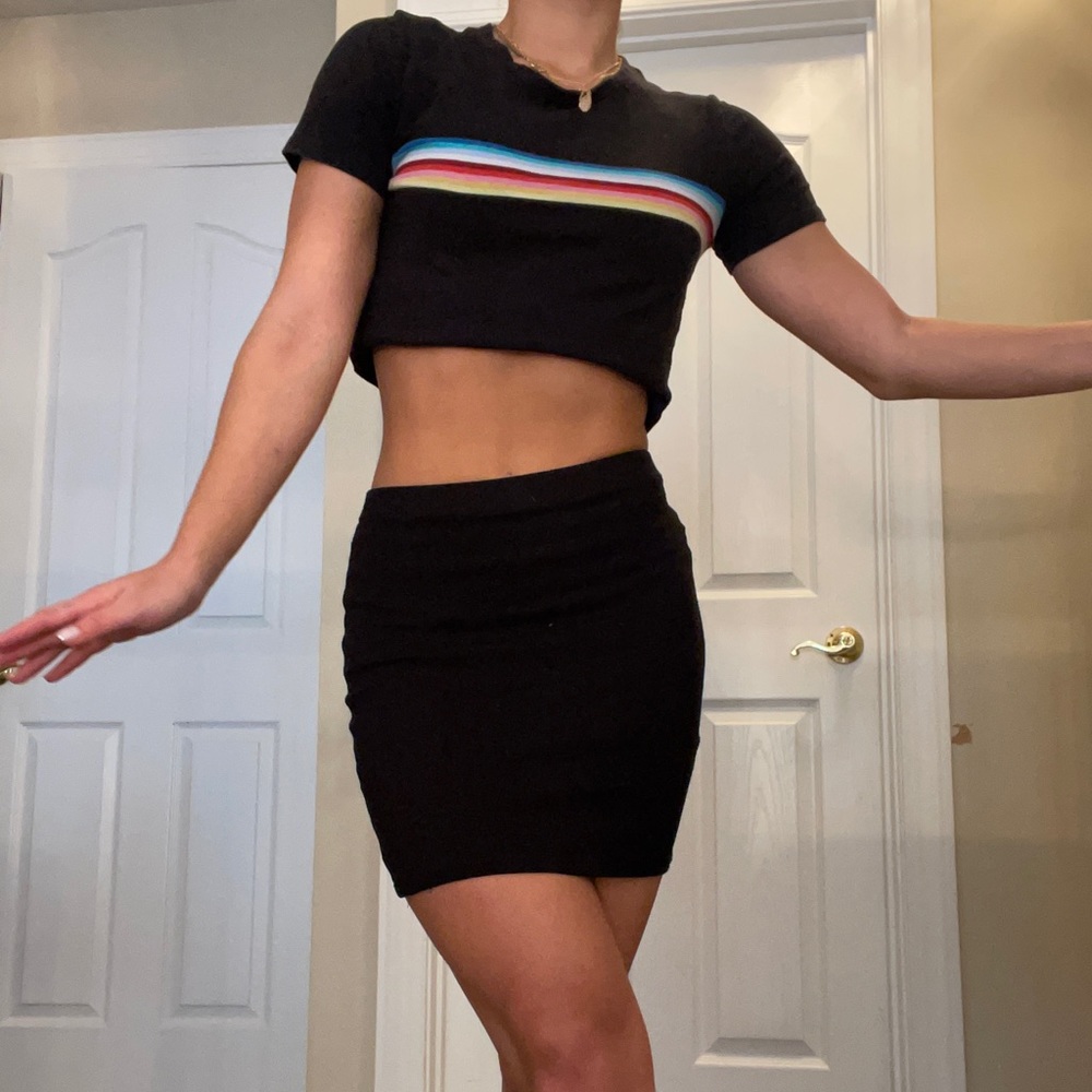 Body Con Mini skirt